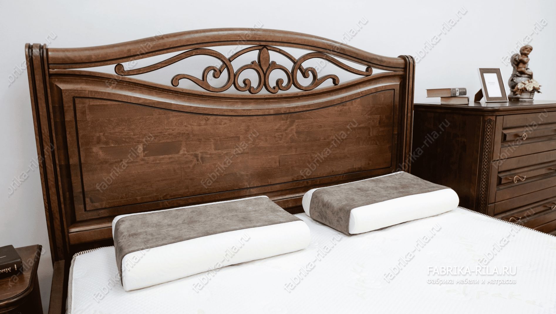 Кровать Plaza-2 — 120x190 см. из березы