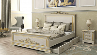 Кровать Viktori 1 — 140x200 см. из сосны