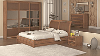кровать Okaeri 6 см— 140x190 см. из сосны