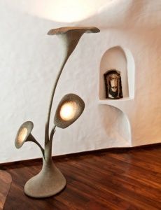 Светильники и мебель из папье-маше – «сложная» простота