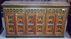 Мебель Древней Индии: мозайка и резьба