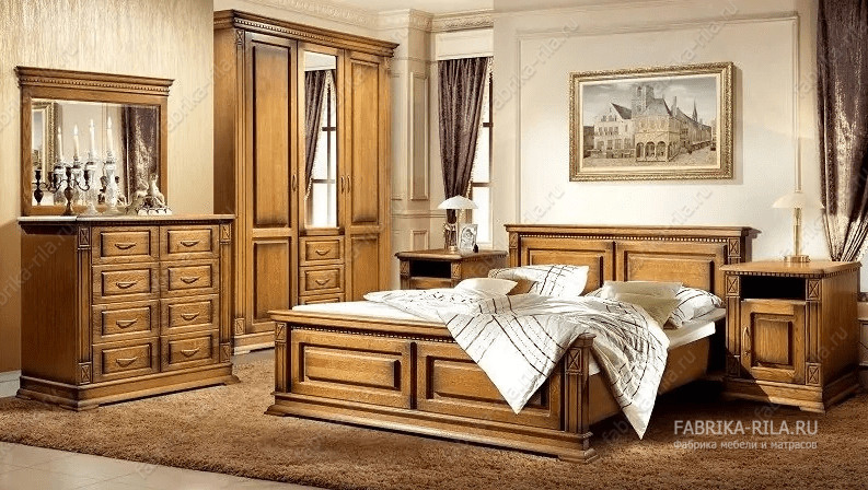 Спальня из массива Verdi lux