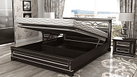 Кровать Lirоna 1 — 200x200 см. из сосны
