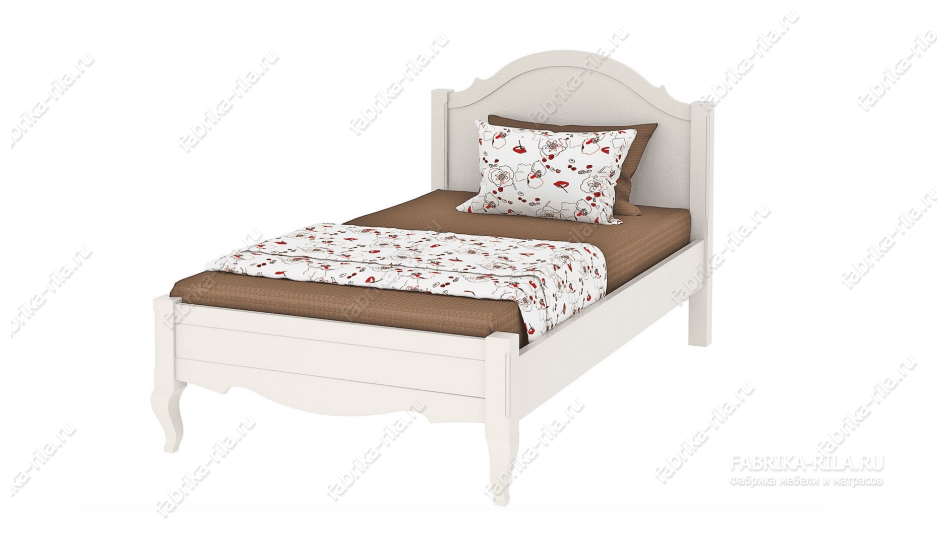 Кровать Palmira-1 — 90x190 см. из ясеня
