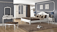 Кровать Palmira-1 — 90x190 см. из сосны