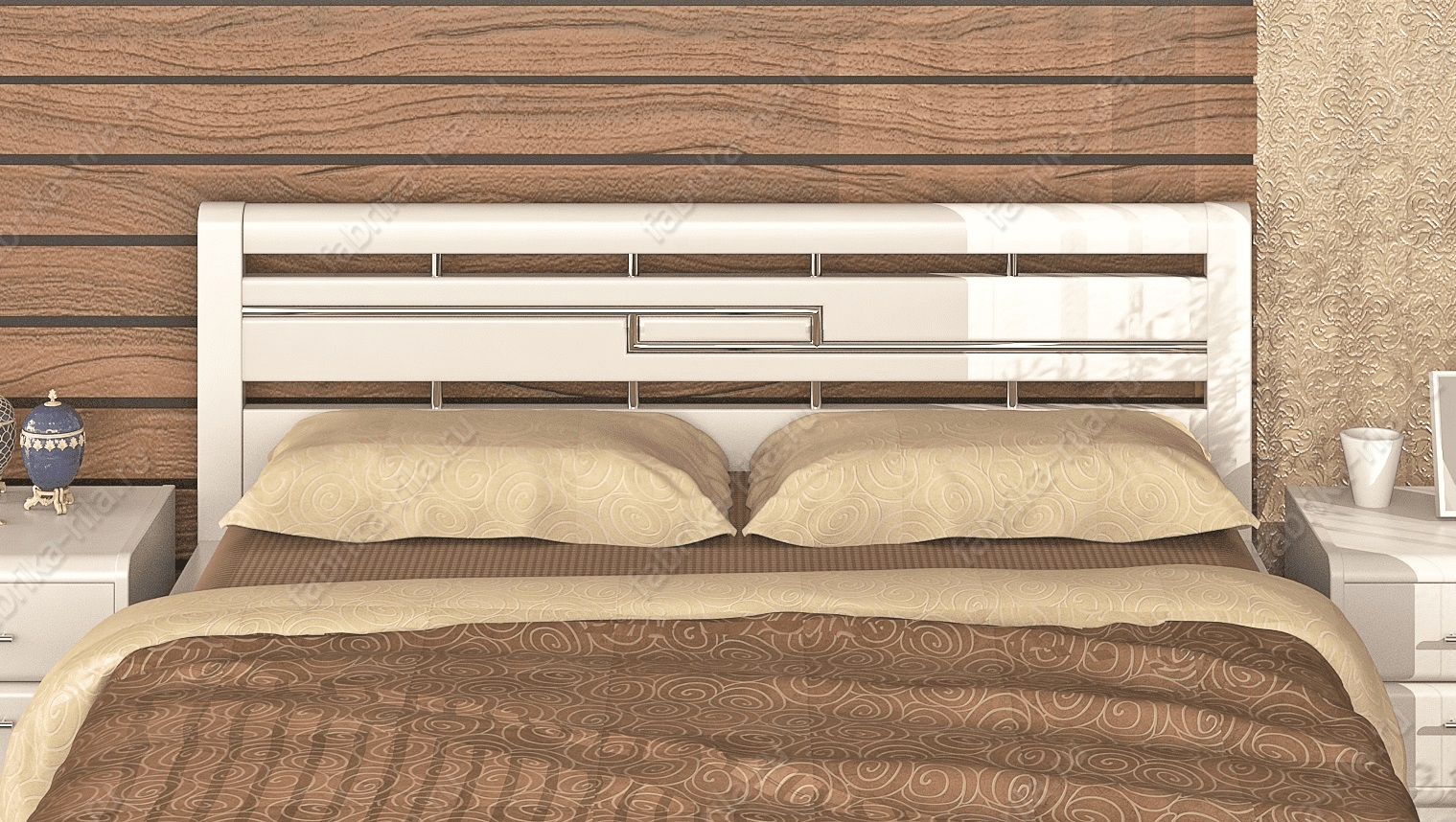 Кровать Okaeri 4 — 90x190 см. из дуба