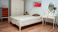 Кровать Palmira-1 — 90x190 см. из ясеня