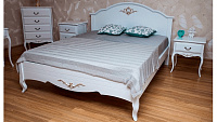 Кровать Palmira-1 — 200x200 см. из сосны