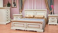 Кровать ROKSANA — 140x190 см. из сосны