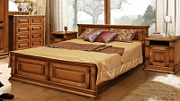 Кровать Verdi люкс — 90x190 см. из березы