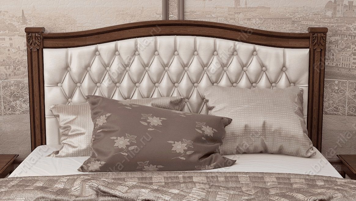 Кровать SONATA 1-MV — 120x190 см. из сосны
