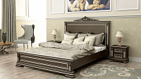 Кровать Viktori 1 — 90x190 см. из дуба