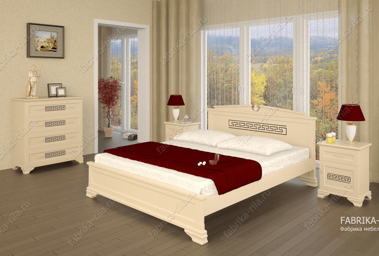 кровать Elfia 1 — 90x190 см. из сосны