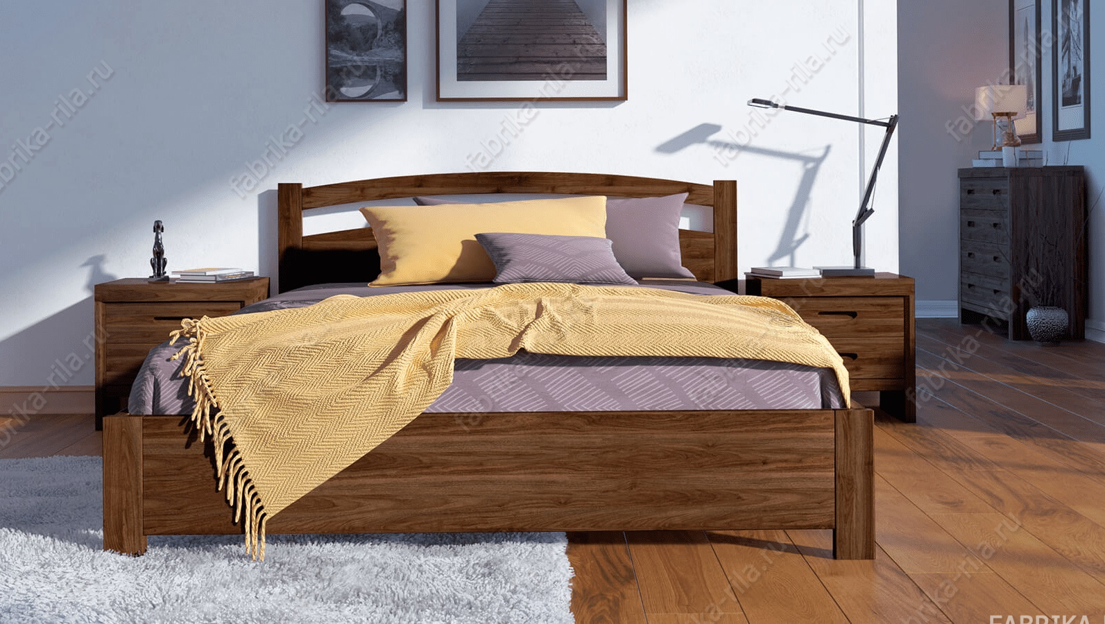Кровать Nova — 90x200 см. из сосны
