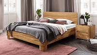 Кровать Вирджиния из массива — 90x190 см. из ясеня